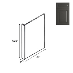 RTA - Belmont Grey - Base End Panel - 3