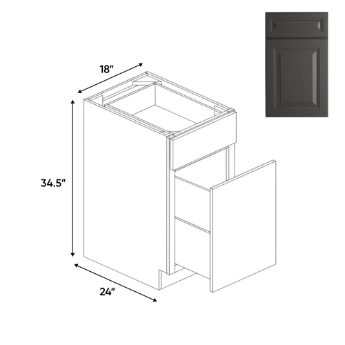 RTA Waste Basket - Base Cabinets - 18
