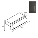 Load image into Gallery viewer, RTA - Belmont Grey - Trims - 96&quot;W x 1.5&quot;H x 1.5&quot;D - BG-LVB