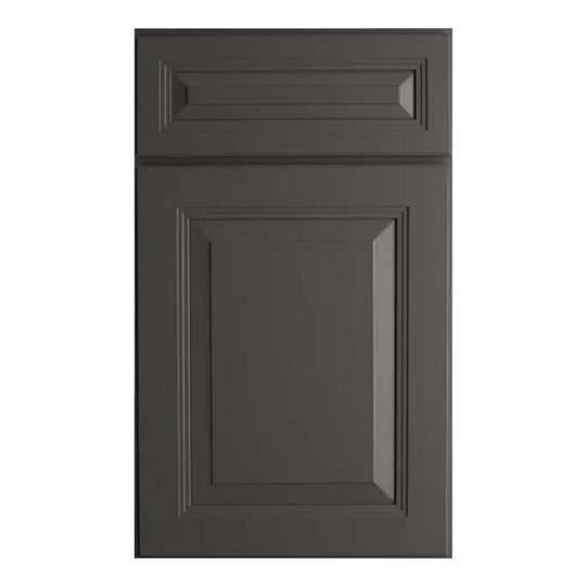 RTA - Square - Belmont Grey - Corner Cabinets Storage - 36"W x 34.5"H x 24"D