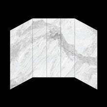 Load image into Gallery viewer, Ivanees 60&quot;W x 32&quot;D x 84&quot;H - Arbescato Polished Shower Wall System (5-Piece)