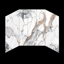 Load image into Gallery viewer, Ivanees 60&quot;W x 32&quot;D x 84&quot;H - Oro Polished Shower Wall System (5-Piece)