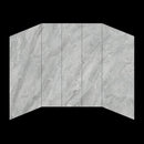 Load image into Gallery viewer, Ivanees 60&quot;W x 32&quot;D x 84&quot;H - Armani grey Polished Shower Wall System (5-Piece)