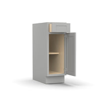 Load image into Gallery viewer, RTA - Liberty Shaker Ashen - Single Door Cabinets - 12&quot;W x 34.5&quot;H x 24&quot;D