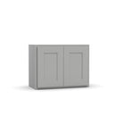 Load image into Gallery viewer, RTA - Liberty Shaker Ashen - 18&quot;Height Double Door Wall Cabinets - 24&quot;W x 18&quot;H x 12&quot;D