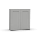 Load image into Gallery viewer, RTA - Liberty Shaker Ashen - 30&quot;Height Double Door Wall Cabinets - 30&quot;W x 30&quot;H x 12&quot;D