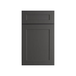 RTA - Liberty Shaker Grey - Door And Drawer Base Cabinet - 12"W x 24"D x 34 1/2"H