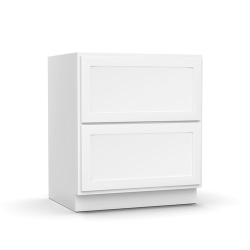 White Shaker - Base Cabinet - RTA - 30