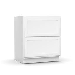 White Shaker - Base Cabinet - RTA - 30