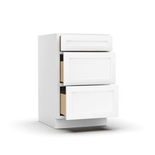 Load image into Gallery viewer, White Shaker - Base Cabinet - RTA - 21&quot;W x 34.5&quot;H x 24&quot;D