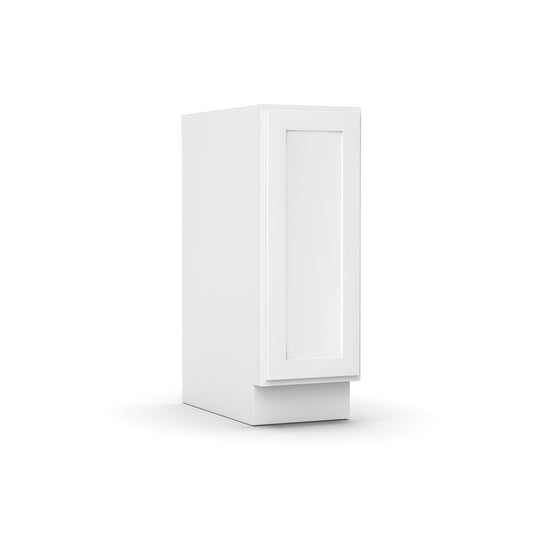 RTA - Full Height Single Door Base Cabinets - 12"W x 34.5"H x 24"D