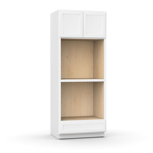 RTA White - Tall - Double Oven Cabinets - 84
