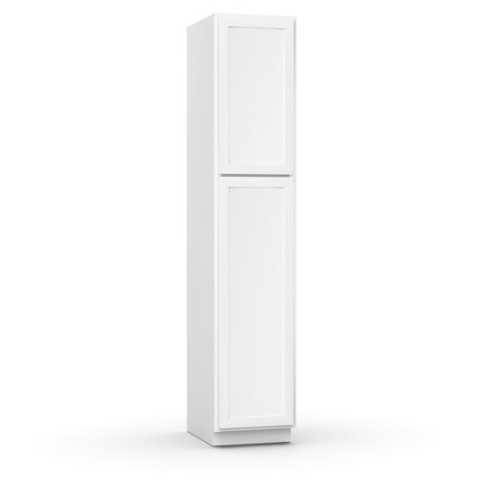 RTA White - Tall - Pantry Cabinets - 90"H x 18"W x 24"D