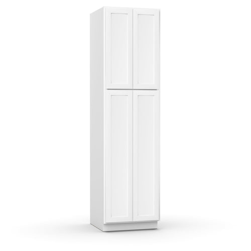 RTA White - Tall - Pantry Cabinets - 90