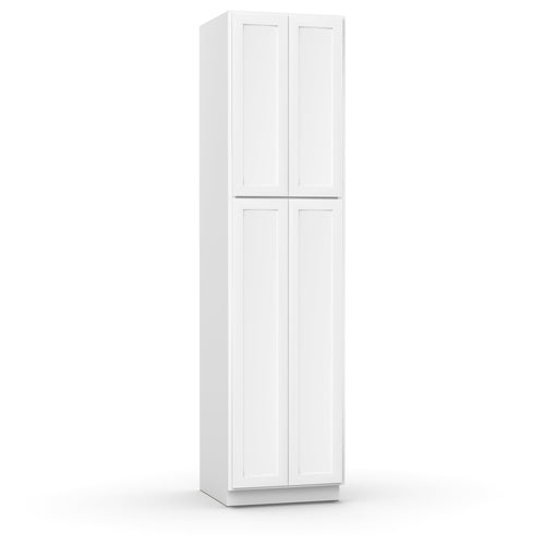 RTA White - Tall - Pantry Cabinets - 96
