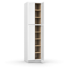 Load image into Gallery viewer, RTA White - Tall - Pantry Cabinets - 96&quot;H x 24&quot;W x 24&quot;D