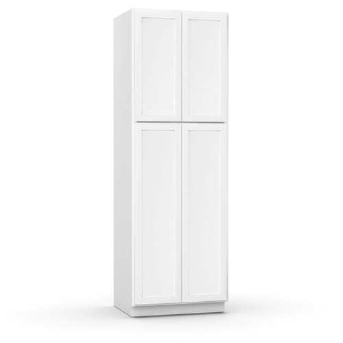 RTA White - Tall - Pantry Cabinets - 90