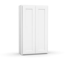 Load image into Gallery viewer, RTA - White - Double Door Wall Cabinet - 24&quot;W x 42&quot;H x 12&quot;D