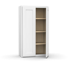 Load image into Gallery viewer, RTA - White - Double Door Wall Cabinet - 24&quot;W x 42&quot;H x 12&quot;D