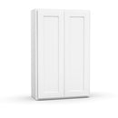 Load image into Gallery viewer, RTA - White - Double Door Wall Cabinet - 27&quot;W x 42&quot;H x 12&quot;D