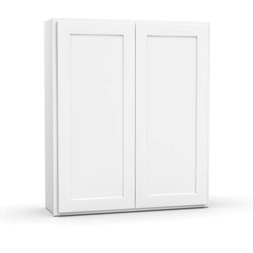 RTA - White - Double Door Wall Cabinet - 36