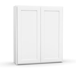 RTA - White - Double Door Wall Cabinet - 36