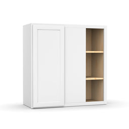 RTA - White Blind - Wall Corner Cabinets - 30