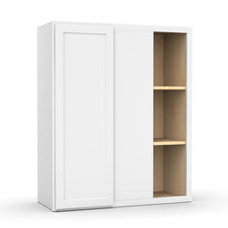 RTA - White Blind - Wall Corner Cabinets - 36