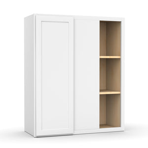 RTA - White Blind - Wall Corner Cabinets - 36"H x 30"W x 24"D
