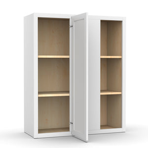 RTA - White Blind - Wall Corner Cabinets - 36"H x 30"W x 24"D