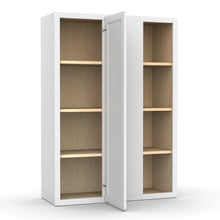 Load image into Gallery viewer, RTA - White Blind - Wall Corner Cabinets - 42&quot;H x 30&quot;W x 24&quot;D