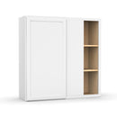 Load image into Gallery viewer, RTA - White Blind - Wall Corner Cabinets - 36&quot;H x 36&quot;W x 24&quot;D