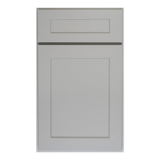 RTA - Liberty Shaker Ashen - 30"Height Double Door Wall Cabinets - 27"W x 30"H x 12"D