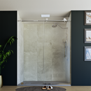 Load image into Gallery viewer, 60&quot; X 76&quot; Armani Grey Alcove Shower Wall Kit - Shower Door / Wall System / Solid Surface Shower Base Tray with Covered Drain