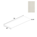 Load image into Gallery viewer, RTA - White Frozen Wood Textured - Panel - 48&quot;W x 96&quot;H x 0.75&quot;D - Frameless Cabinet