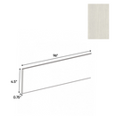 Load image into Gallery viewer, RTA - White Frozen Wood Textured - Toe Kick - 96&quot;W x 4&quot;H x 0.75&quot;D - Frameless Cabinet