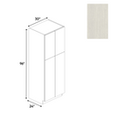 Load image into Gallery viewer, RTA - White Frozen Wood Textured - Tall Pantry Cabinet - 30&quot;W x 96&quot;H x 24&quot;D - Frameless Cabinet