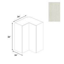 Load image into Gallery viewer, RTA - White Frozen Wood Textured - Wall Easy Reach Cabinet - 24&quot;W x 36&quot;H x 24&quot;D - Frameless Cabinet