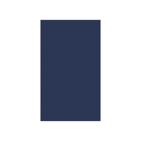 RTA - Indigo Blue Matte - Vanity Hanging Drawer Sink Base Cabinet - 30"W x 20"H x 21"D - Frameless Cabinet