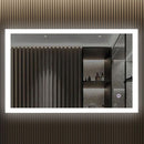 Load image into Gallery viewer, 36 in. x 48 in. LED Lighted Bathroom Vanity Mirror, Touch Switch, Anti-Fog, Adjustable Color Temperature With Remembrance, Wall Mounted, Lighted Makeup Mirrors, Window Style
