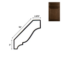 Load image into Gallery viewer, RTA - Portland Chestnut - Crown Moldings - 96&quot;W x 3&quot;H x 3&quot;D
