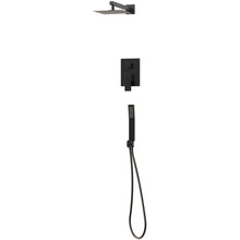 Load image into Gallery viewer, 12 Inch Shower Head With Hand Held Combo - Brass Material Finish Shower System
