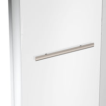 Load image into Gallery viewer, Ivanees 60 In. W X 76 In. H Framed dual Sliding glass Shower Door with Double Handles &amp; (8 mm) Clear Tempered Glass