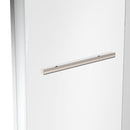 Load image into Gallery viewer, Ivanees 60 In. W X 76 In. H Framed dual Sliding glass Shower Door with Double Handles &amp; (8 mm) Clear Tempered Glass