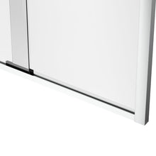 Load image into Gallery viewer, Ivanees 60 In. W X 76 In. H Framed dual Sliding glass Shower Door with Double Handles &amp; (8 mm) Clear Tempered Glass