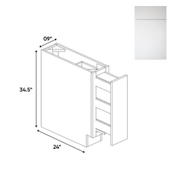 RTA - Sonoma White - Spice Rack Base Cabinets - 9