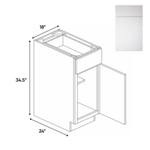 Load image into Gallery viewer, RTA - Sonoma White - Single Door Cabinets - 18&quot;W x 34.5&quot;H x 24&quot;D