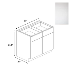RTA - Sonoma White - Double Door Cabinets - 39