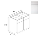 Load image into Gallery viewer, RTA - Sonoma White - Double Door Cabinets - 42&quot;W x 34.5&quot;H x 24&quot;D