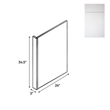 Load image into Gallery viewer, RTA - Sonoma White - End Panels - 24&quot;W x 34.5&quot;H x 3&quot;D